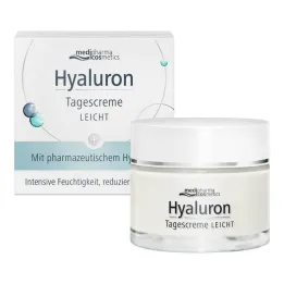 Hialurona dienas krēms viegls, 50 ml