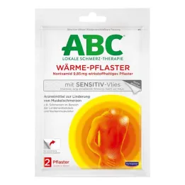 ABC Siltuma apmetuma jutīga flīsa Hansaplast med, 2 gab