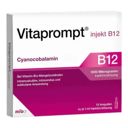 Vitaprompt injekciju šķīdums B12 1000 µg, 10 x 1 ml