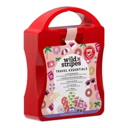 Wild Stripes Travel Essentials pirmās palīdzības komplekts, 21 gab