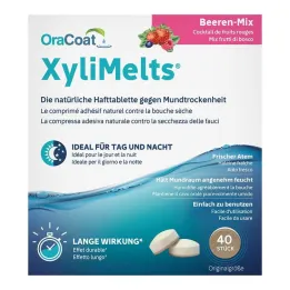 Xylimelts līmējošās tabletes ogu maisījums Oracoat, 40 gab
