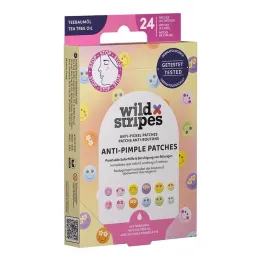 Wild Stripes Anti-Pimple Patches Smile Stop, 24 gab
