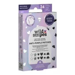 Wild Stripes Pretpūtīšu ielāpi Holo Clear, 24 gab
