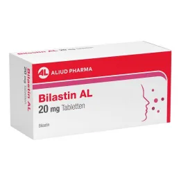 Bilastīns AL 20 mg tabletes, 20 gab