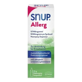 Snup Allerg 137 µg / 50 µg vienā aerosolā deguna aerosols, 23 g