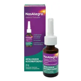 NasAllegra 137 µg/50 µg deguna aerosols vienā devā, 23 g