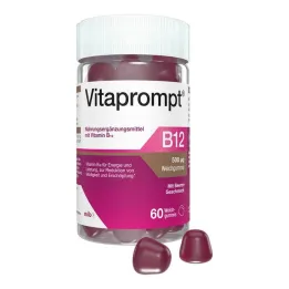 Vitaprompt B12 500 µg mīkstās gumijas, 60 gab