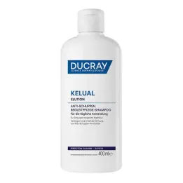 Ducray Kelual Elution pavadošais kopšanas šampūns, 400 ml