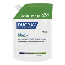 Ducray Kelual Squanorm pretblaugznu šampūns taukains, 400 ml