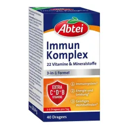 Abbey Immune Complex Dragees, 40 gab