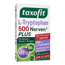 Taxofit L-Tryptophan 500 tabletes, 20 gab