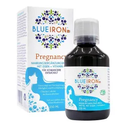 Blueiron Iron Pregnancy + Folic Acid Liquid iekšķīgai lietošanai, 250 ml