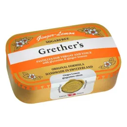 Grethers Ginger Lemon bez cukura, 110 g