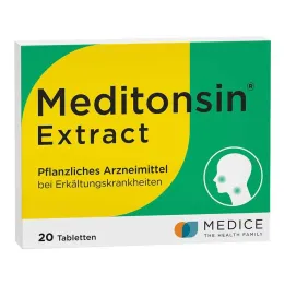 Meditonsin Extract augu izcelsmes saaukstēšanās tabletes, 20 gab