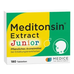 Meditonsin Extract Junior augu izcelsmes saaukstēšanās tabletes, 180 gab