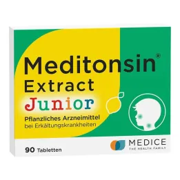 Meditonsin Extract Junior augu izcelsmes saaukstēšanās tabletes, 90 gab