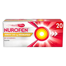 Nurofen Immedia 200 mg mīkstās kapsulas, 20 gab