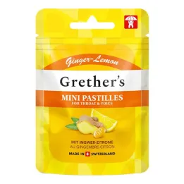 Grethers Ginger Lemon bez cukura, 30 g