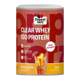 Doppelherz Clear Whey Iso Protein persiku ledus tēja, 300 g