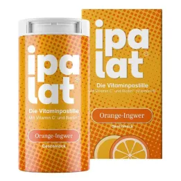 Ipalat The Vitamin Pastille Apelsīns-Ingvers, 40 gab