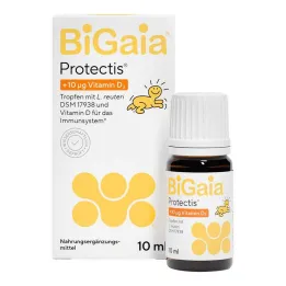 Bigaia Protectis plus Vitamīns D3 pilieni, 10 ml