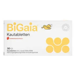 Bigaia košļājamās tabletes, 30 gab