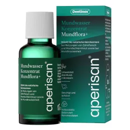 Aperisan mutes skalojamā līdzekļa koncentrāts mutes florai +, 30 ml