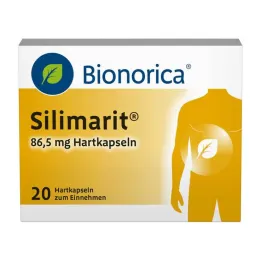 Silimarit 86,5 mg cietās kapsulas, 20 gab