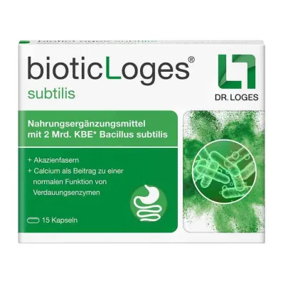 Bioticloges subtilis kapsulas, 15 gab