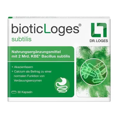 Bioticloges subtilis kapsulas, 30 gab Bioticloges subtilis kapsulas, 30 gab