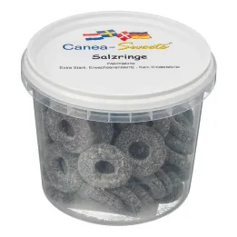 Sāls riņķi lakricas konfektes, 135 g