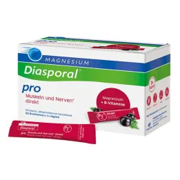 Magnesium Diasporal pro + B-Vit.Musk.+ Nerves Direct, 60 gab
