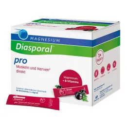 Magnesium Diasporal pro + B-Vit.Musk.+ Nerves Direct, 90 gab