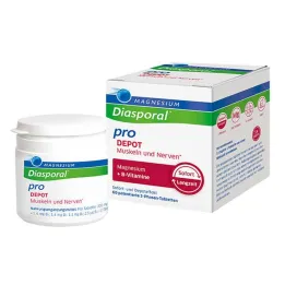 Magnesium Diasporal pro + B-Vit.DEPOT Muskuss.+ Nervu cilne, 60 gab