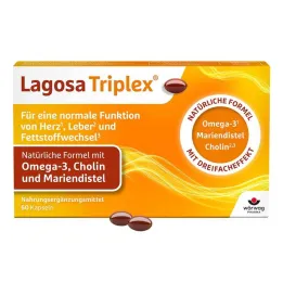 Lagosa Triplex mīkstās kapsulas, 60 gab