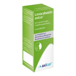 Levocabastin axicur 0,5 mg/ml acu pilienu suspensija, 4 ml