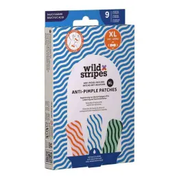 Wild Stripes Pretpūtīšu ielāpi XL Caurspīdīgi, 9 gab
