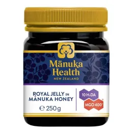Manuka Health Mgo 400 + Manuka Honey & Peru pieniņš, 250 g