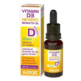 Vitamīns D3 Hevert Bioactive Oil, 20 ml