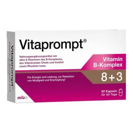 Vitaprompt B vitamīnu komplekss 8 + 3 kapsulas, 60 gab