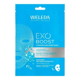 Weleda Exo Boost Hydrobounce lokšņu maskas mitrināšana, 20 ml
