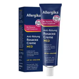 Alerģisks krēms pret apsārtumu rosacea Med, 30 ml