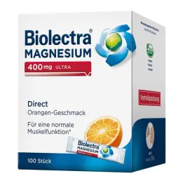 Biolectra Magnesium 400 mg ultra Direct Orange, 100 gab