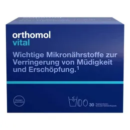 Orthomol Vital Granulas / Tabletes / Kapsulas Apelsīns, 30 gab