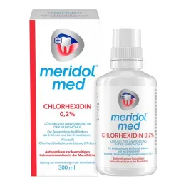 Meridol med hlorheksidīna 0,2% šķīdums mutes dobumam, 300 ml