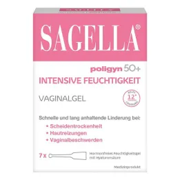 Sagella poligyn 50 + intensīva mitruma želeja, 7 gab
