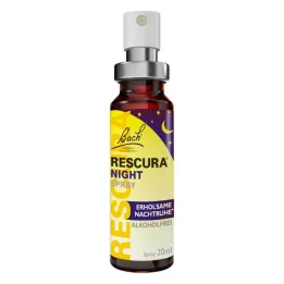 Bach Flower Rescura Night Spray bez spirta, 20 ml