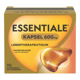 Essentiale kapsula 600 mg, 90 gab