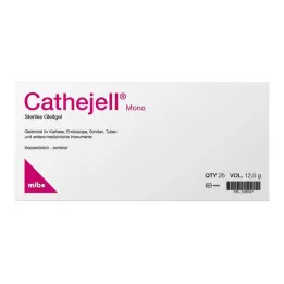 Cathejell Mono sterilā lubrikants Zhs 12,5 g, 25 gab