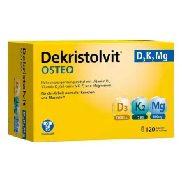 Dekristolvit Osteo D3K2 Mg kapsulas, 120 gab